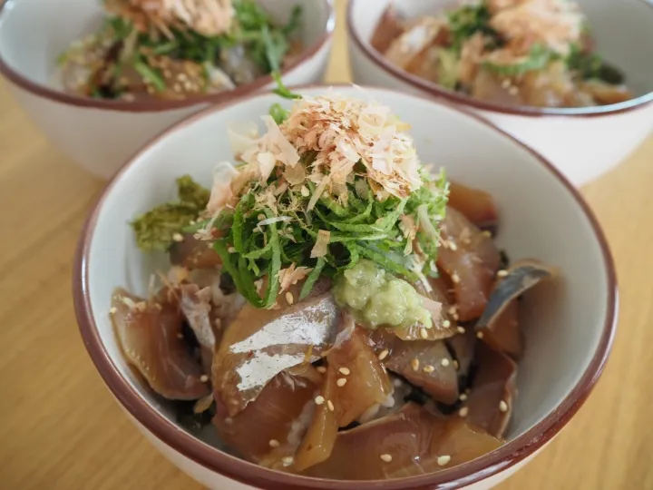 ✽いなだ丼〜だし茶漬け✽|＊抹茶＊さん