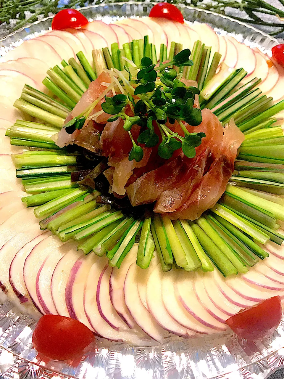 こしょうだいの昆布締めとあやめ雪かぶのマリネ💕💕|🌺🌺Foodie🌺🌺さん