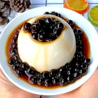 Snapdishの料理写真:Pudding trân châu đường đen|Thu Thuy Bui Thiさん