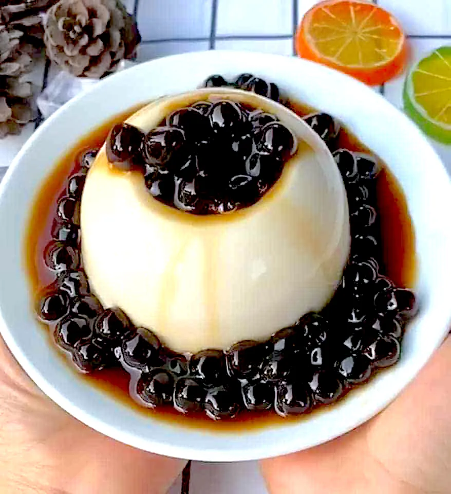 Snapdishの料理写真:Pudding trân châu đường đen|Thu Thuy Bui Thiさん