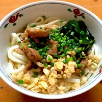 肉うどん|ルドルフさん