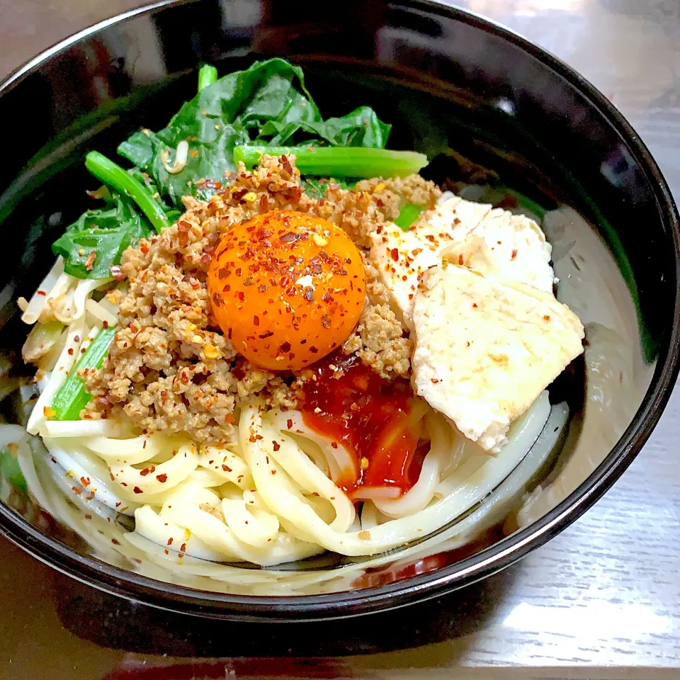 Snapdishの料理写真:混ぜうどん|ぷんさんさん