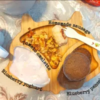 Snapdishの料理写真:Brunch platter for the toddler.|cyさん