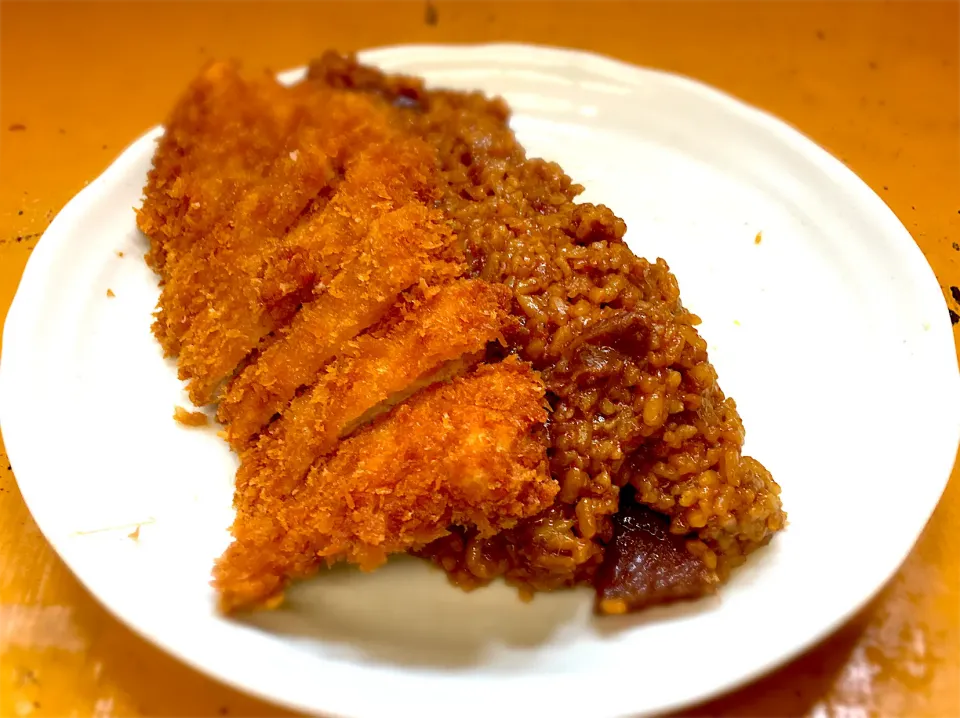 Snapdishの料理写真:洋風どてかつ丼|Ryohey Nakashimaさん