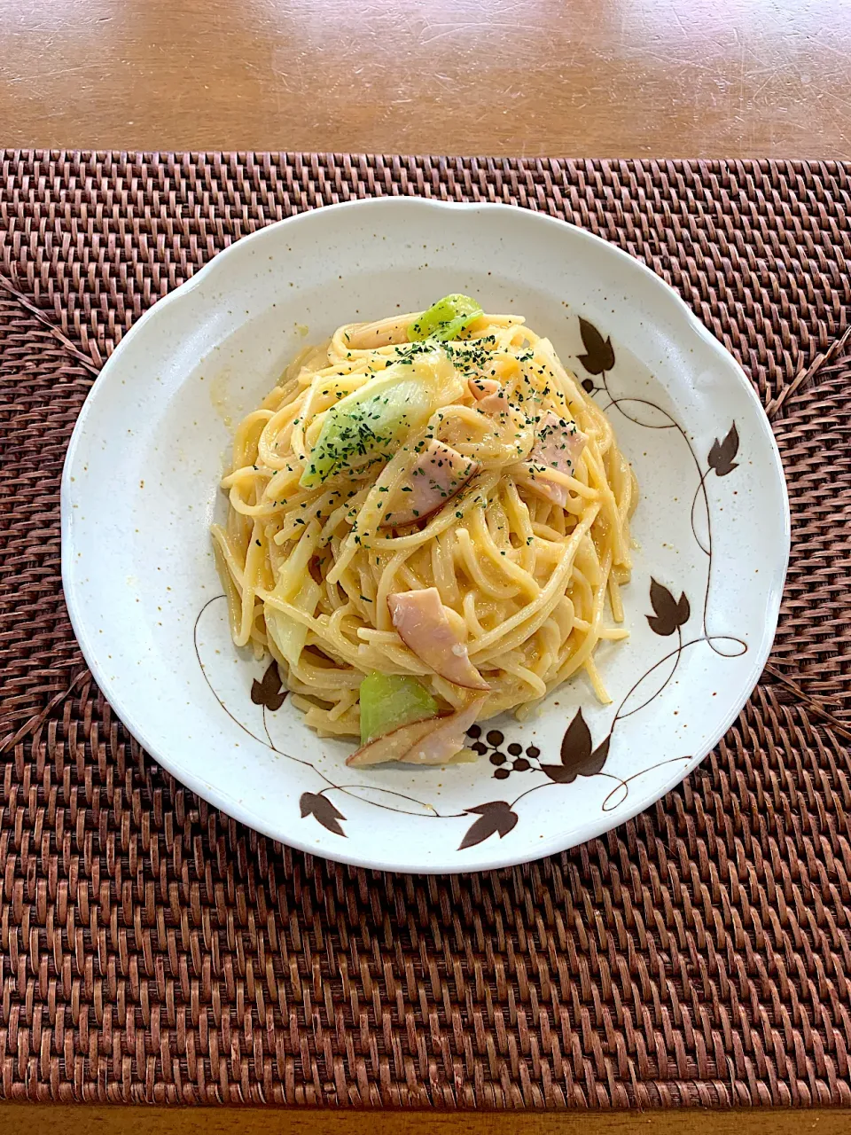 レンジで作る　カルボナーラ|ひろさん