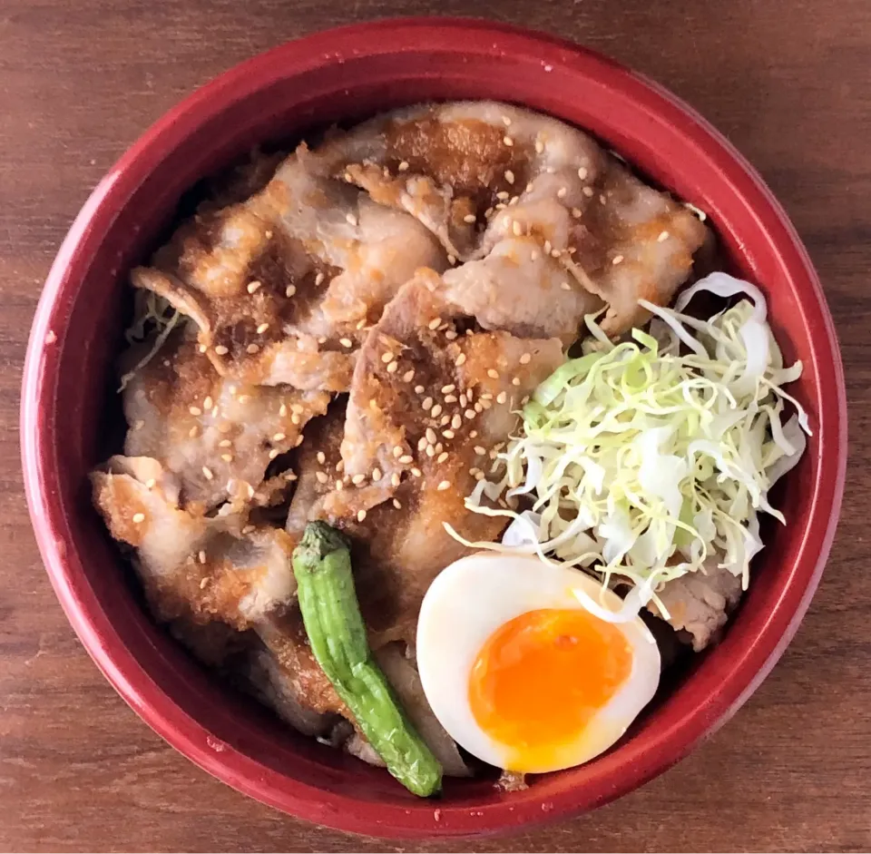 生姜焼き丼|マユマユさん