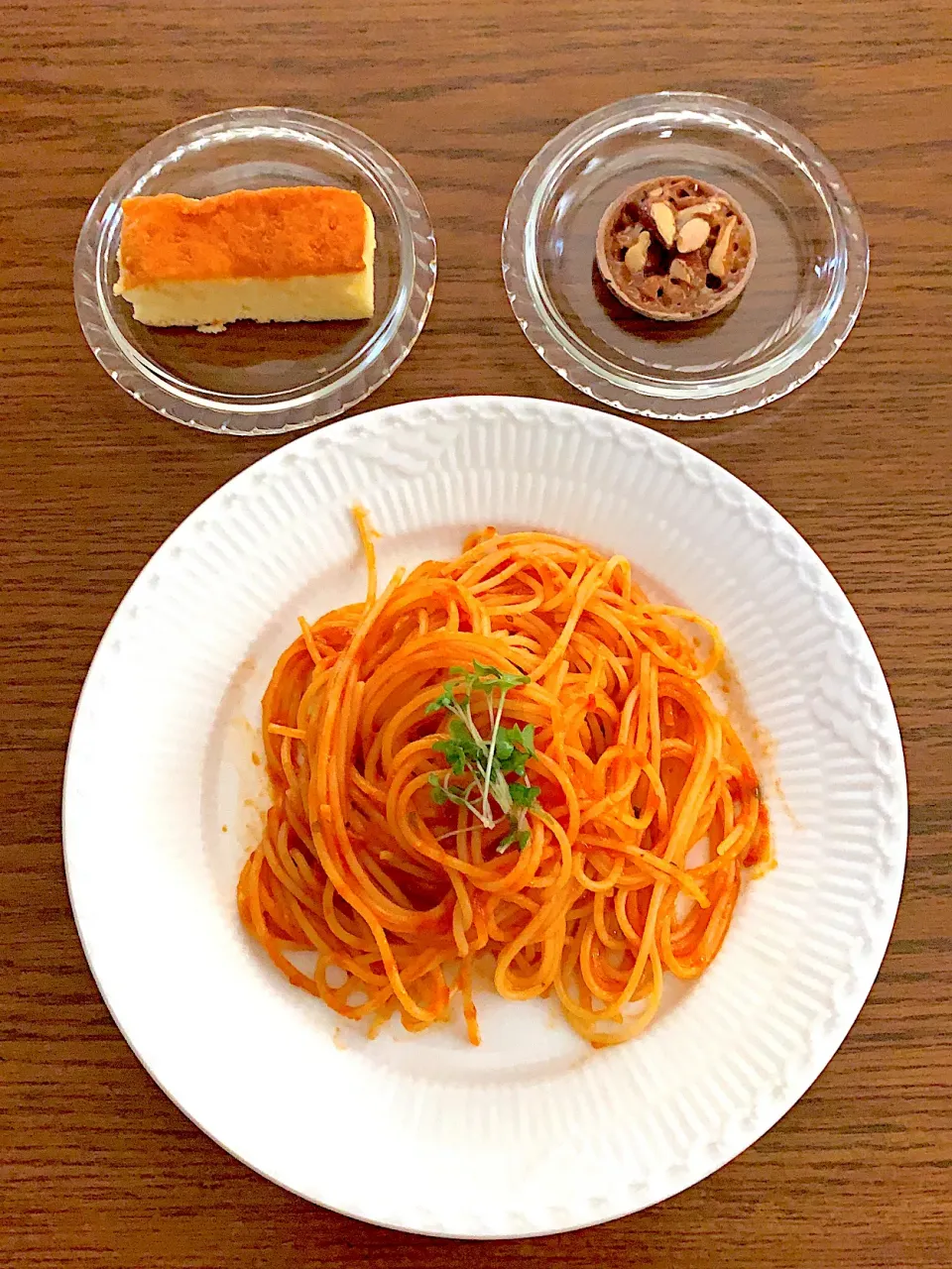 トマトソースのパスタ🍅今日の昼食20200509|rococoさん