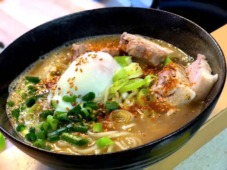 鶏ガラでスープを炊いた醤油ラーメン|tesasakiさん