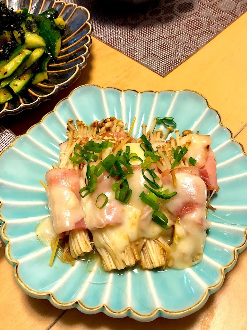 えのきとベーコンのバター醤油|エトフさん