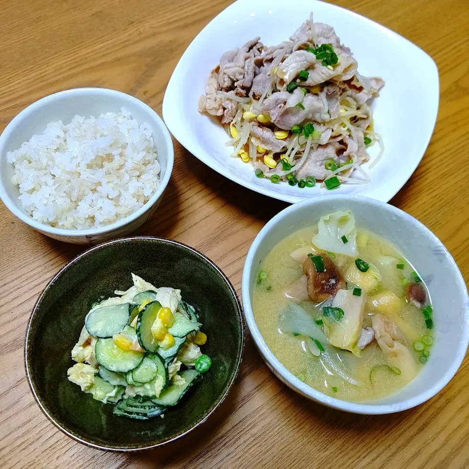 『sakurakoさんのきゅうりとコーン、サラダチキンのカレーマヨサラダ』|seri-chanさん