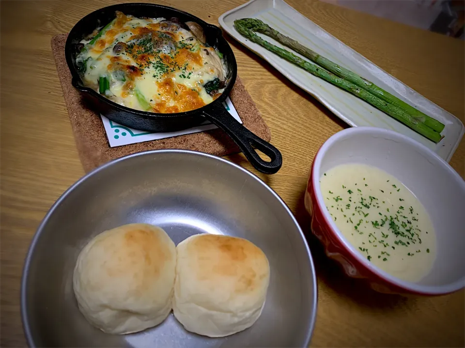 朝ごはんみたいだけど夜ご飯！|あやさん