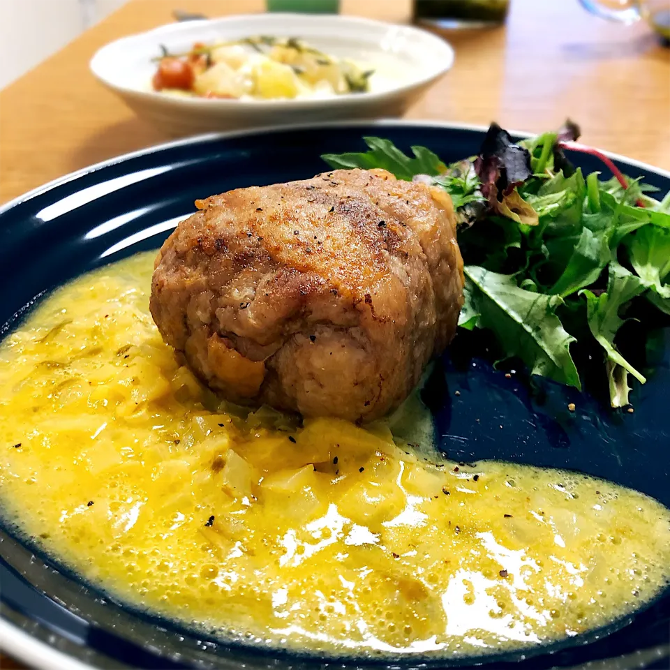 トロトロなすと牛肉の包み焼きベアルネーゼソース|にこりんさん