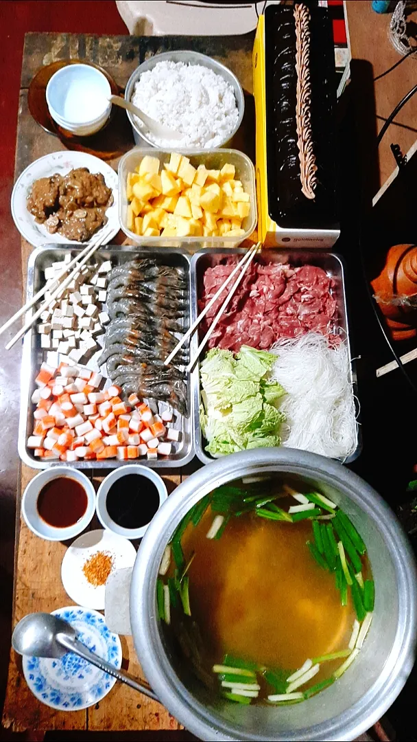 Our own version of Shabu-shabu🍲😋
#mothersdaycelebration|luisa's apronさん