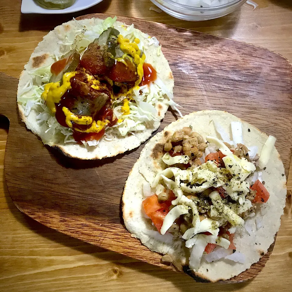 Snapdishの料理写真:特製タコス🌮|ノブさん