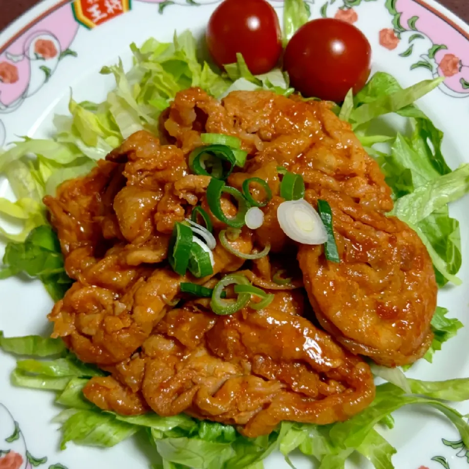 豚肉のコチュジャン生姜焼き|ひろにぃさん