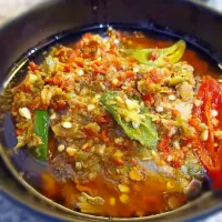 Snapdishの料理写真:Dendeng Lidah Sambal Bawang|Cherlie Marsya Fisnata Pitraさん