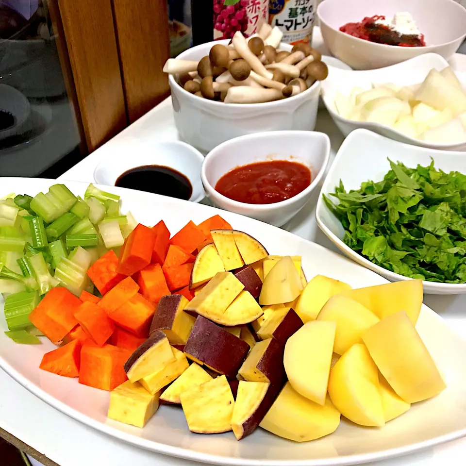 ingredients for my vegetables soup|Laarni Nabongさん