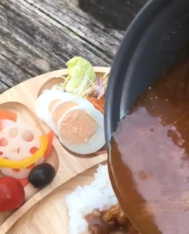 昼ごはん②カレー🍛|ばくあんしゃさん