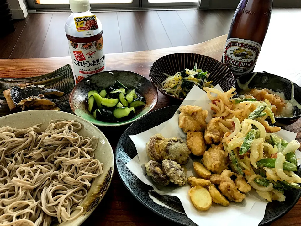 2020.5.10 天ぷら&蕎麦ランチ🍻🍻🍻|ゆみずさん