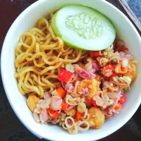 chicken rice bowl sambal matah|ardiana eka putriさん