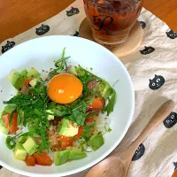 海鮮アボカド丼|なお。みさん