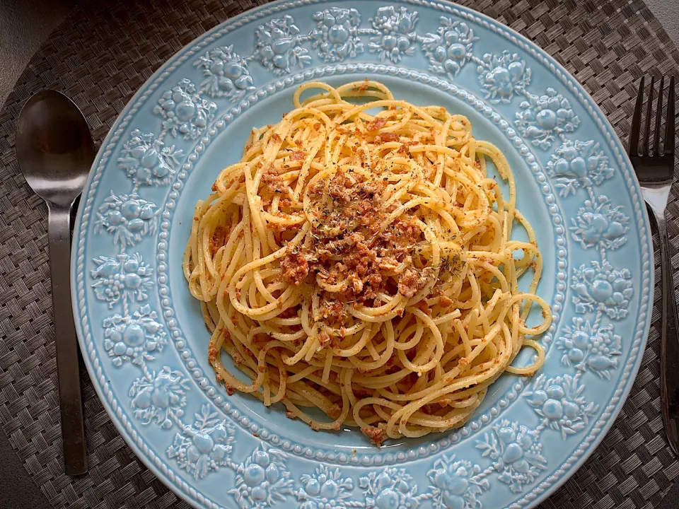 カラスミのクリームパスタ🍝|yumyum😋さん