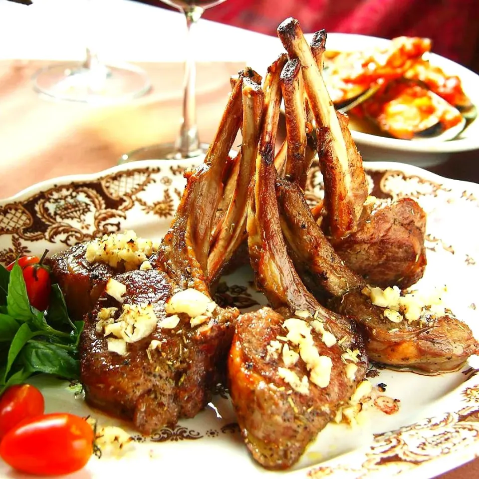 Roasted Rack of Lamb|paesanothailandさん