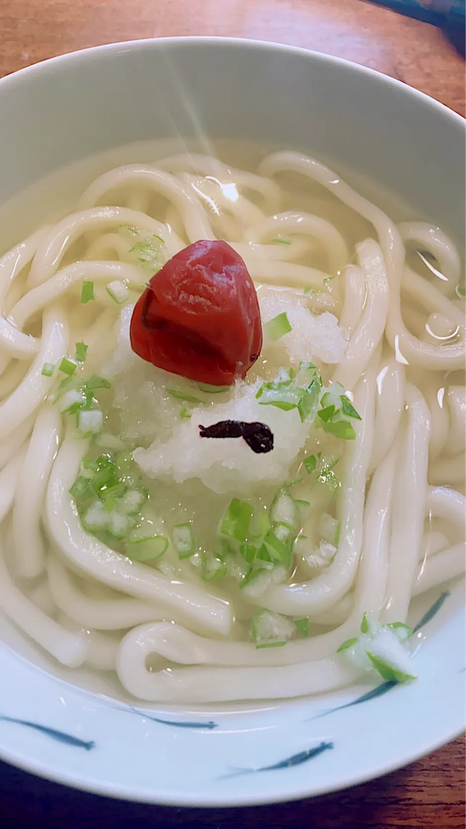 Snapdishの料理写真:白だし梅うどん|ballerina_さん