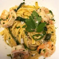 Shrimp scampi pasta|Linda Ruanさん