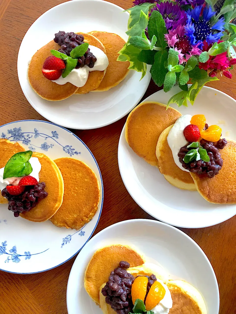 Pancakes with Sweet-beans|Iggywiggyさん