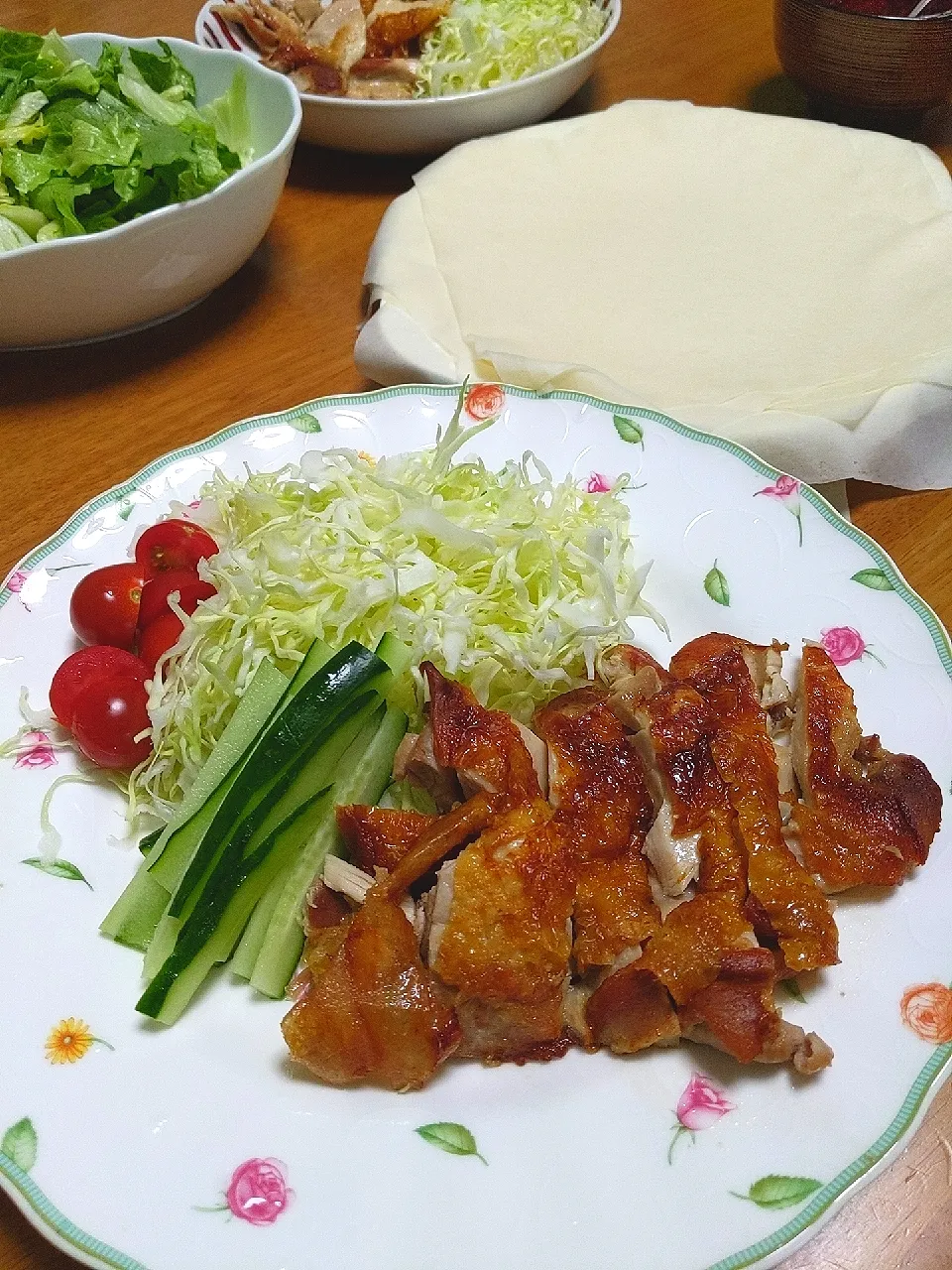 鶏もも肉の北京ダック
甜麺醤に八角を入れたから、風味まで中華！
美味しい〜|楠川美江さん