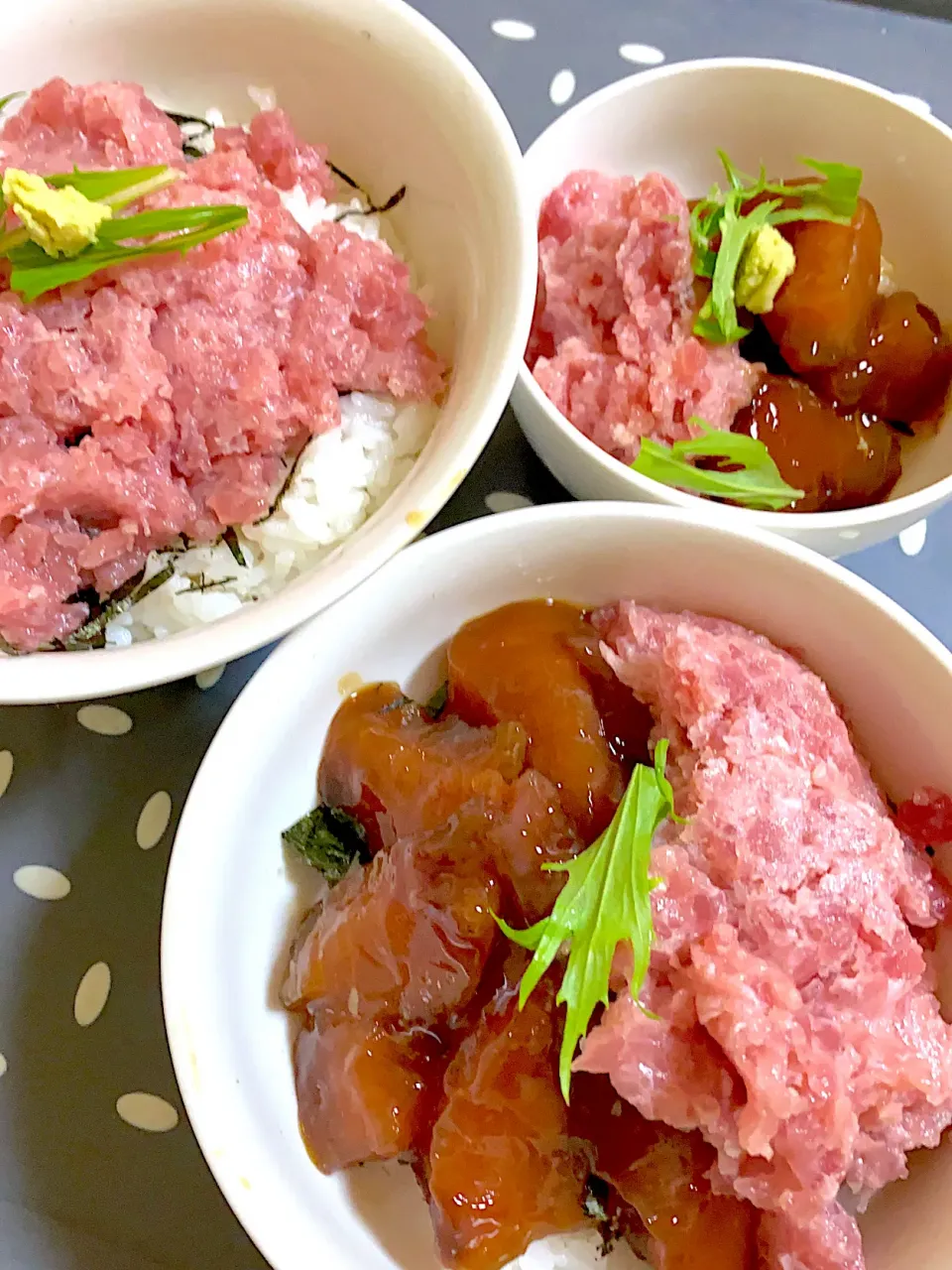 マグロ漬けネギトロ丼|くみさん