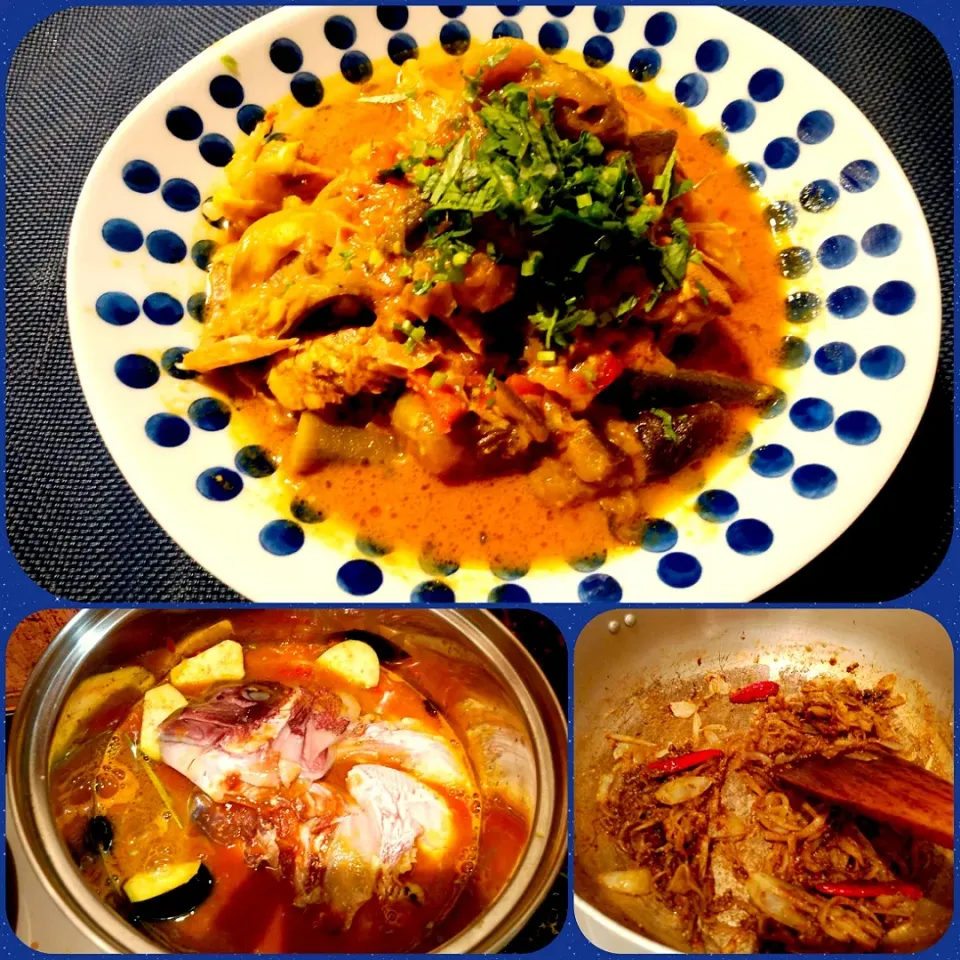 Snapdishの料理写真:咖喱鱼头
Fish head curry
シンガポール風フィッシュヘッドカレー|Masahiko Aasanoさん