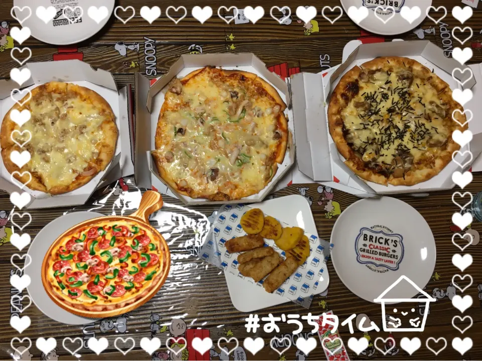 母の日dinner🍕お料理はお休み|ようか✩.*˚さん