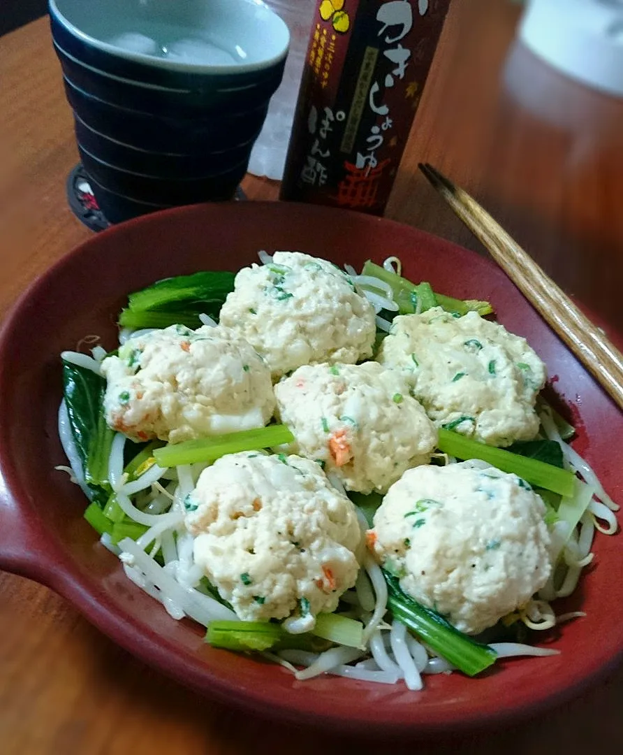 ｴﾋﾞ入り豆腐はんぺんがんも|まりおさん