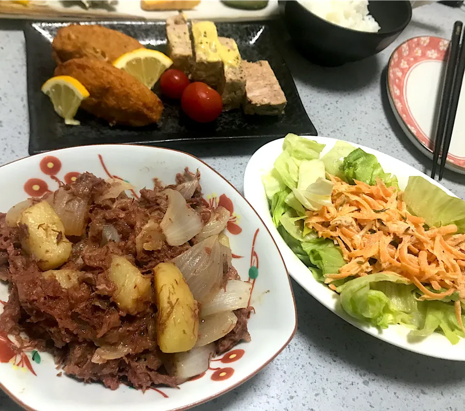 今日の晩ご飯200508|Qさん