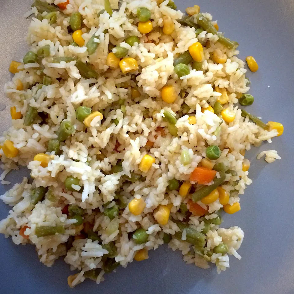 Rice and veggies|MissYumYumさん