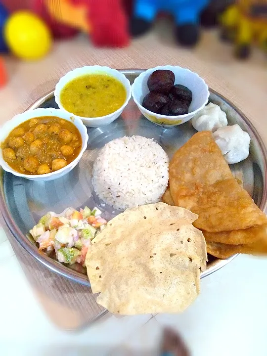 veg thali|drswatiさん