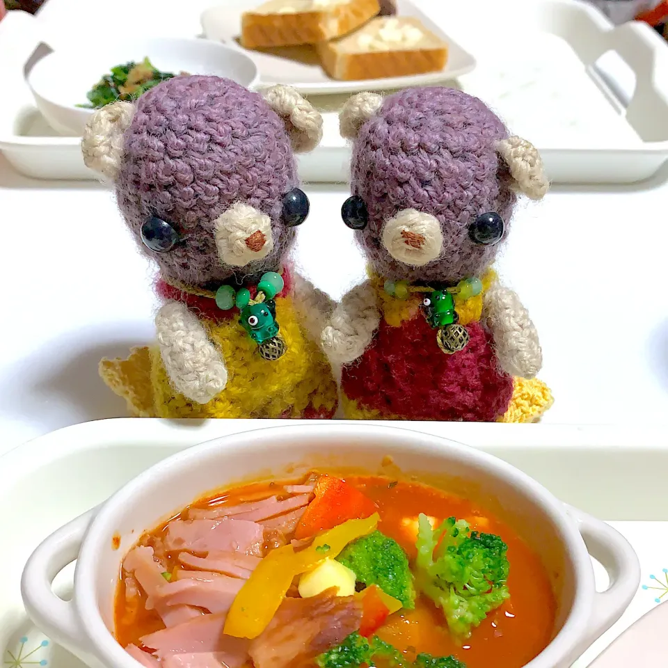 Snapdishの料理写真:トマト煮込み美味い（╹◡╹）|chagashiさん