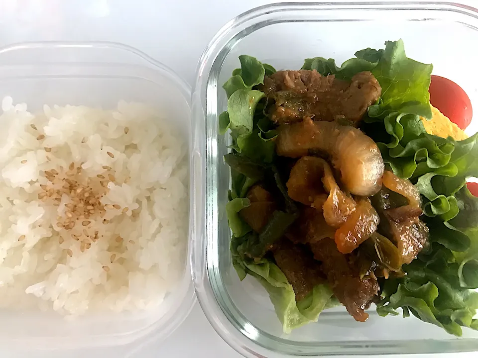 お弁当　豚の味噌漬け焼き|あやさん