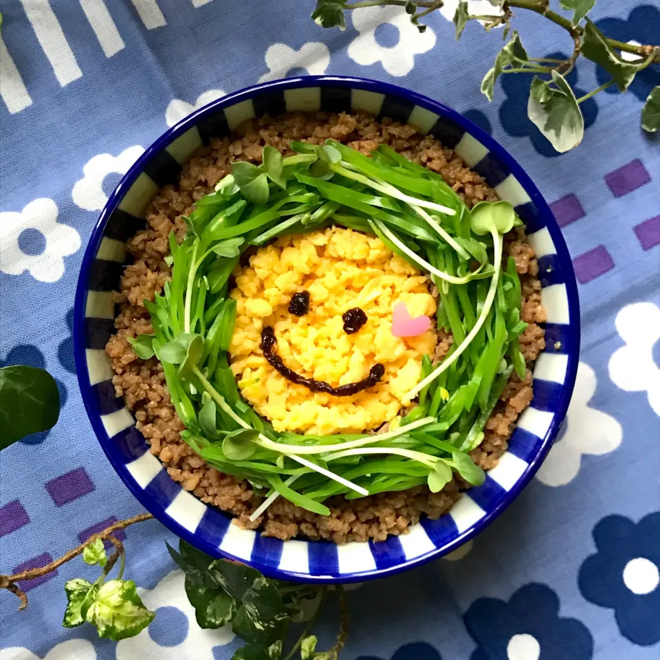 😊にこにこスマイルそぼろ丼😋|Hollyさん