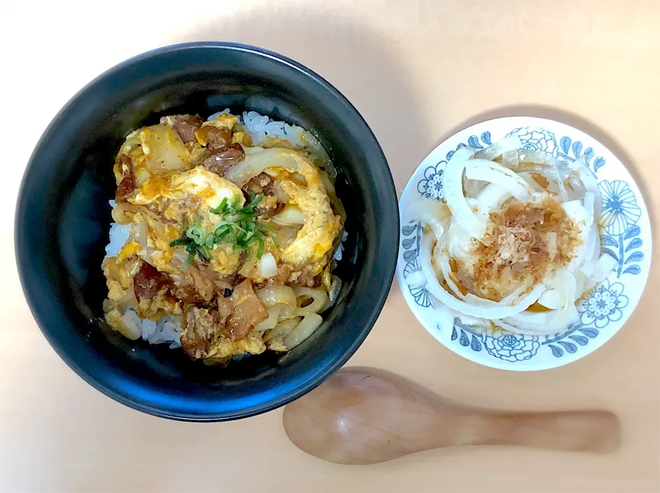 焼き鳥缶で親子丼❤️|ミキさん