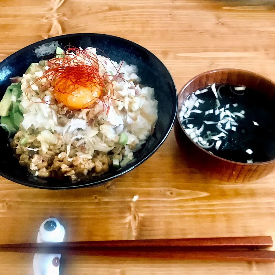 たかが納豆ごはん　されど納豆ごはん^ ^|ノブさん