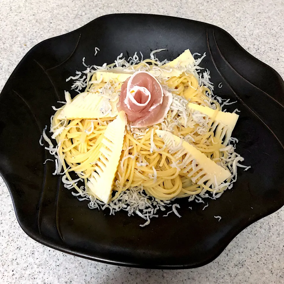 筍しらすパスタ🍝|henryさん