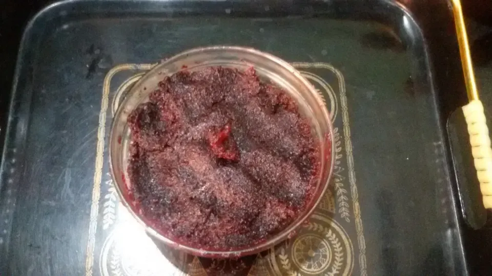 Snapdishの料理写真:Beetroot halwa |Afhroseさん