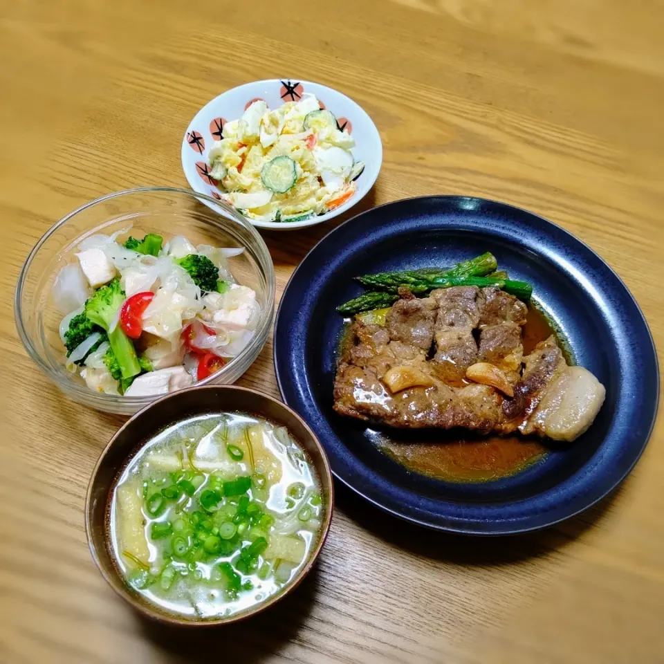 『自家製サラダチキンマリネとダイエット晩ごはん』|seri-chanさん