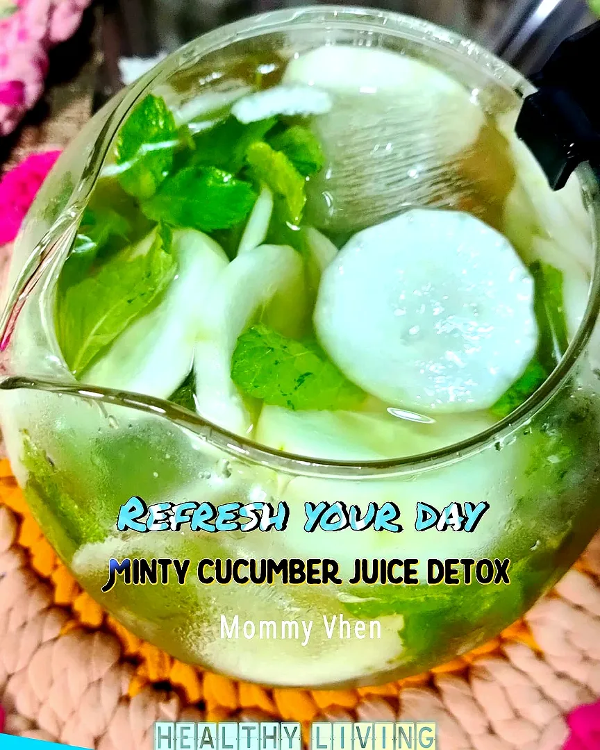 Minty Cucumber Juice Detox|SerenityRinoaさん