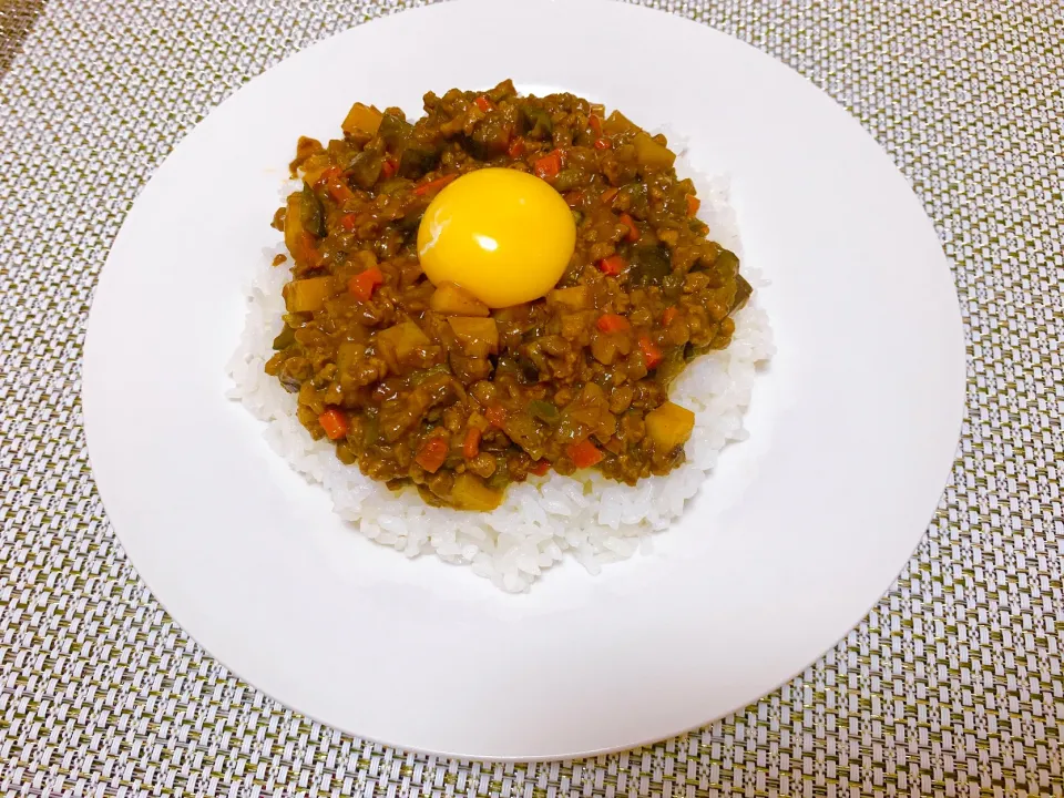 大豆のお肉でキーマカレー|えりさん