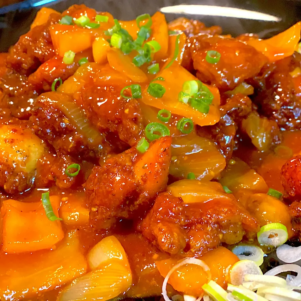 Sweet & Sour Chicken Chinese style #chefemanuel|Emanuel Hayashiさん