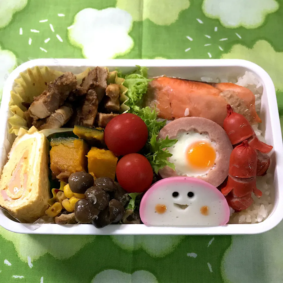 Snapdishの料理写真:2020年5月12日　テレワーク・オレ弁当♪|クッキングおやぢさん